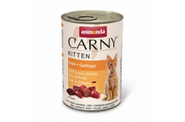 Animonda Carny Kitten Beef + Poultry влажный корм с говядиной и птицей для котенка 400 г