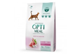 Optimeal Adult Cat Lamb Sensitive сухий корм для котів з ягням 4 кг