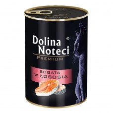Dolina Noteci Premium влажный корм с лососем для кошек 400 г