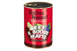 Dolina Noteci Superfood для cобак с говяжими и гусиными сердцами 400 г