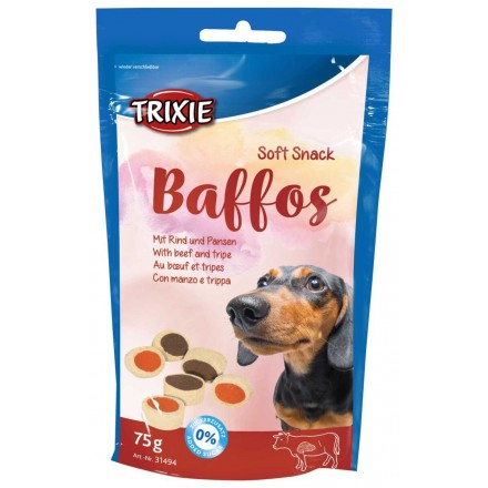 Trixie Baffos лакомство для собак с говядиной и рубцом 75гр