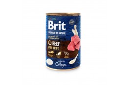 Brit Premium by Nature з яловичиною та рубцем для собак 400 г