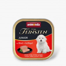 Animonda Vom Feinsten Junior with Beef + Poultry вологий корм з яловичиною та птицею для цуценят 150 г