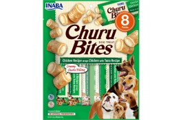 INABA Churu Bites лакомство для собак с курицей и тунцом 12 г (8шт/уп)