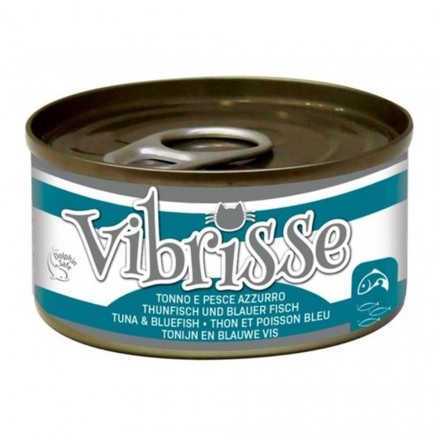 Vibrisse вологий корм для котів з тунцем та луфарем 70 г