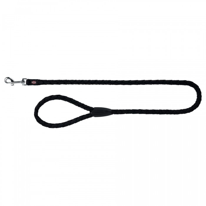 Trixie Cavo поводок для животных мини и средних пород черного цвета размер: S-M 1м/12мм