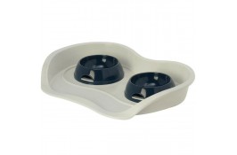 Moderna Pet Menu столик для собак с мисками (черничный) 2х470 мл