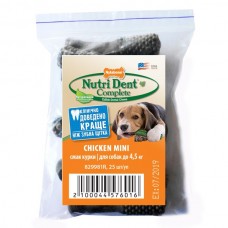 Nylabone Nutri Dent Chicken Mini лакомство со вкусом курицы для собак миниатюрных пород 25шт/уп (5см)