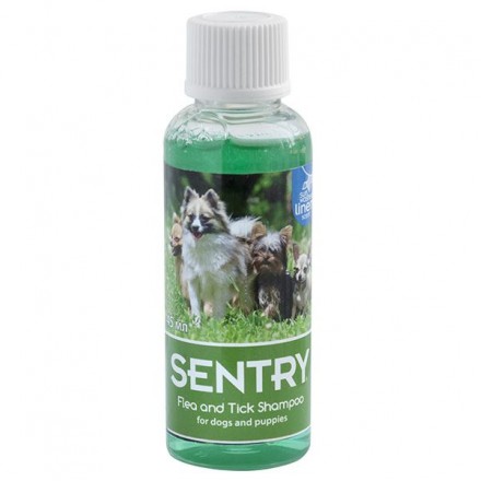 Sentry Sunwashed Linen шампунь от блох и клещей для собак с ароматом льна 45 мл