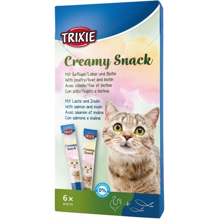 Trixie Creamy Snacks лакомство для котов 15гр
