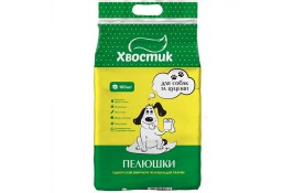 Хвостик пеленки для собак и щенков 60×90 см 100 шт