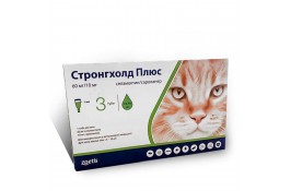 Stronghold Plus противопаразитарный препарат для кошек от 5 до 10 кг (1 пипетка 1 мл)