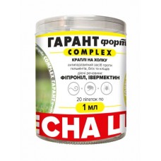 Гарант Форте COMPLEX капли от блох и клещей для кошек и собак 2-10 кг (1 мл)