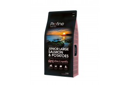Profine Junior Large Breed сухий корм для цуценят і юніорів великих порід з лососем 15 кг