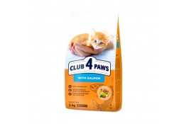 Club 4 Paws Premium Kitten Salmon сухой корм для котят с лососем 5 кг