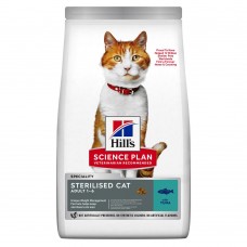Hill's SP Adult Sterilised Cat Tuna сухий корм для стерилізованих кішок з тунцем 10 кг