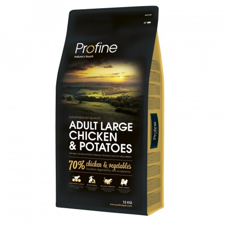 Profine Adult Large Breed Chicken сухой корм для крупных пород с курицей 15 кг