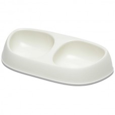 Moderna Sensibowl двойная миска для кошек (белая) 2х200 мл