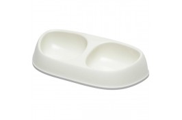 Moderna Sensibowl двойная миска для кошек (белая) 2х200 мл