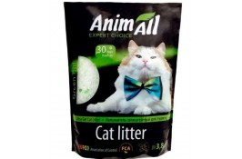 AnimAll "Кристали смарагду" силікагелевий наповнювач для котів без аромату 3,8 л
