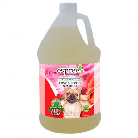 Еspree Love & Roses​ Shampoo шампунь для собак с ароматом розы 3,79 л