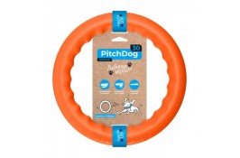 PitchDog іграшка для собак ігрове кільце (помаранчева) 28 см