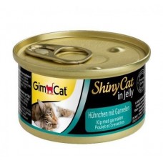 GimCat Shiny Cat курка з креветками 70g