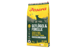 Josera Geflügel & Forelle cухий беззерновий корм з птицею і фореллю для дорослих собак 12,5 кг