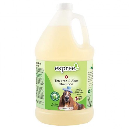 Еspree Tea Tree & Aloe шампунь с маслом чайного дерева и алоэ вера для собак 3,79 л