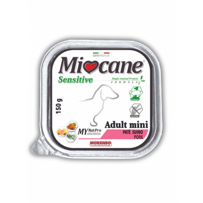 Morando Miocane Sensitive Monoprotein влажный корм для собак с прошутто 150г*22шт
