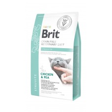 Brit GF Veterinary Diets Cat Struvite с курицей для кошек 2 kg