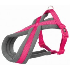 Trixie Premium шлея туристическая для собак миниатюрных и мини пород цвета фуксии размер: XS–S 30–40см/15мм