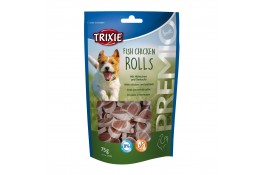 Trixie PREMIO Chicken and Pollock Rolls лакомство для собак роллы с курицей и лососем 75гр