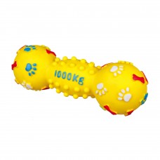 Trixie игрушка для собак гантель (лапка) с пищалкой 25 см