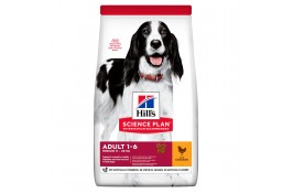 Hill’s SP Adult Medium Breed сухий корм для дорослих собак середніх порід з куркою 14 кг