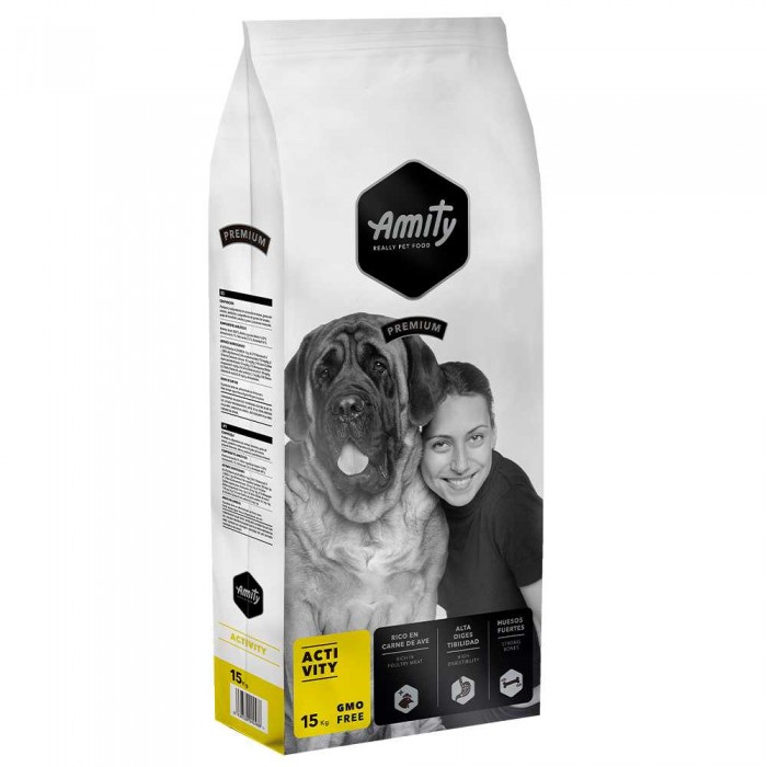 Amity Activity сухий корм для собак з підвищеними навантаженнями 15кг