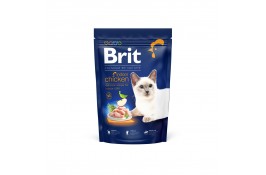 Brit Premium by Nature Cat Indoor 1,5 кг (для кішок які живуть в приміщенні, з куркою)