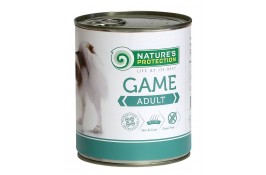 Nature's Protection Adult Game влажный корм для собак всех пород с дичью 400 г*6шт.