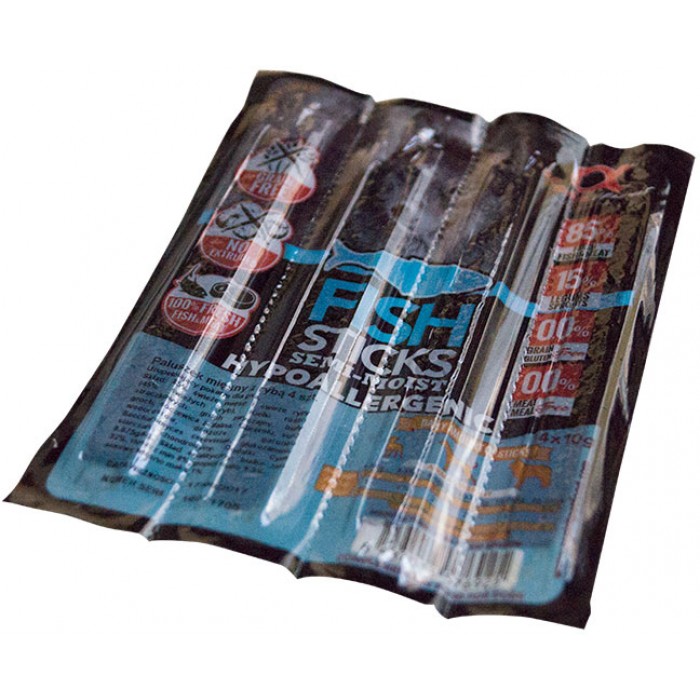 Alpha Spirit Dog Sticks Fish напіввологі ласощі для собак з риби 4*10г (палички)