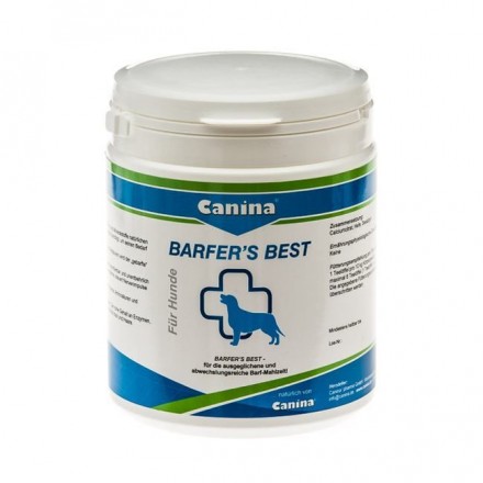 Canina Barfers Best витаминный комплекс для собак при натуральном кормлении 180 г
