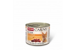 Animonda Carny Kitten Beef + Poultry влажный корм с говядиной и птицей для котенка 200 г