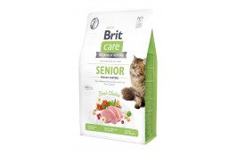 Brit Care Cat GF Senior Weight Control, 2кг (контроль ваги для дорослих котів)