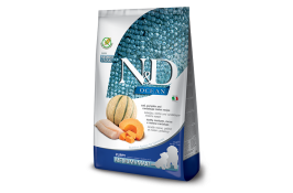 Farmina N&D Grain Free Ocean Pumpkin сухой корм для щенков средних и крупных пород с треской и дыней​ 12 кг