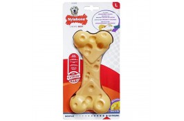 Nylabone Extreme Chew Cheese Bone игрушка кость для собак крупных пород с ароматом сыра 17,5см