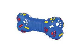 Trixie игрушка для собак кость с пищалкой 15 см
