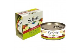 Schesir Chicken with Apple вологий корм для дорослих собак з куркою та яблуком в желе 150 г