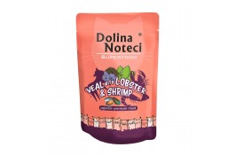 Dolina Noteci Superfood с телятиной, лобстером и креветкой для кошек 85 г