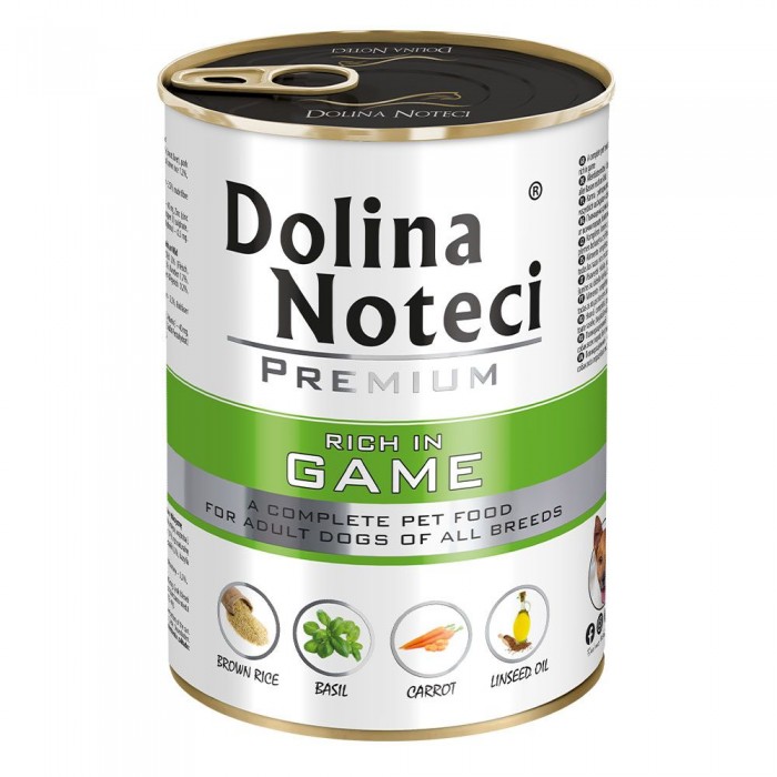 Dolina Noteci Premium вологий корм для собак з дичиною 400 г