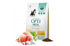 Optimeal Dog Adult Maxi сухой корм для собак больших пород с курицей 4 кг