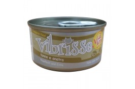 VIBRISSE MENU вологий корм для котів з тунцем та качкою в соусі 70 г